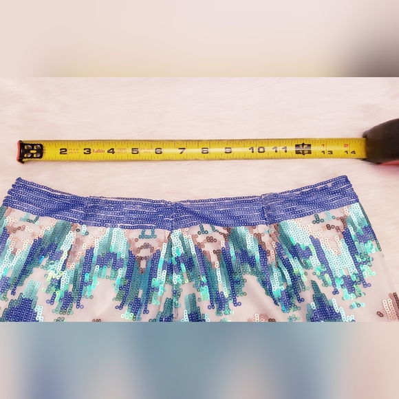 Tobi Sequin Aztec Mini Skirt - Picture 5 of 5